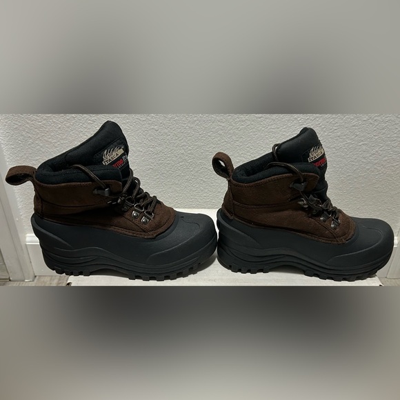 Itasca Ice Breaker Thermo Lite Thin Insulation Boot - 3 - Black/Brown - Picture 4 of 7